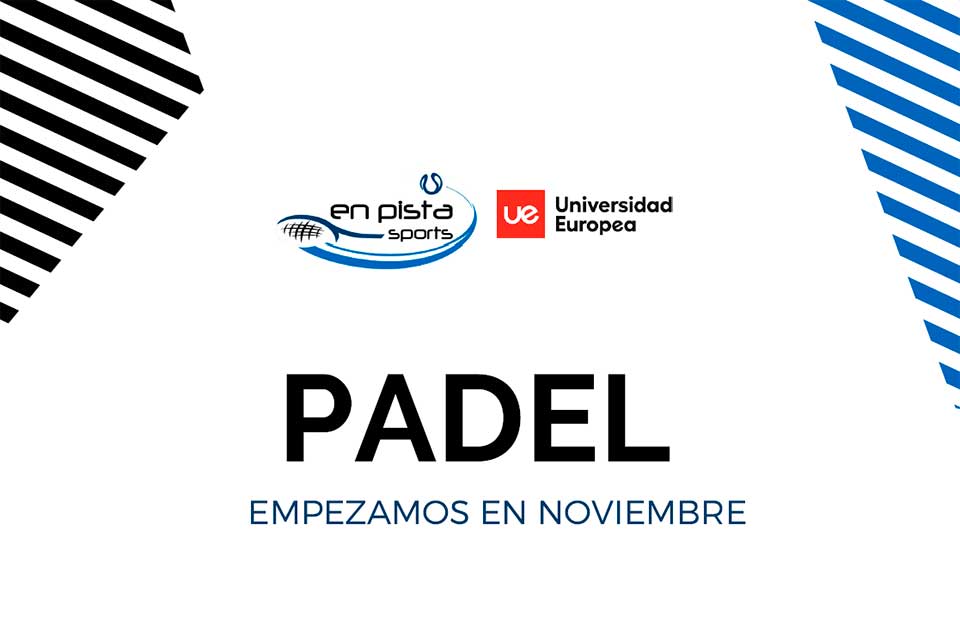 Clases de pádel EnPista - UE 2021-2022. Abierto el plazo de inscripción
