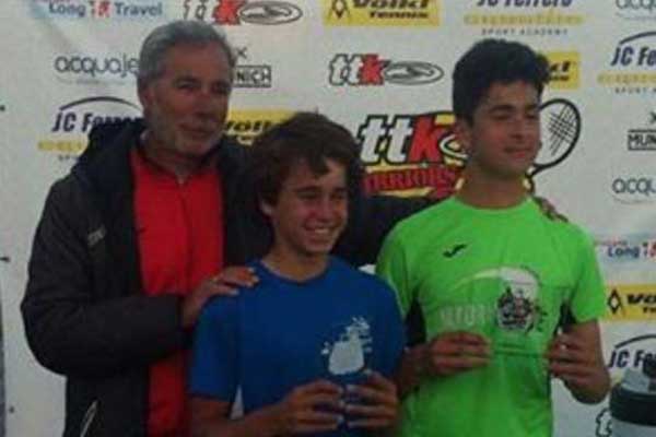 Iñigo San Román subcampeón nacional infantil