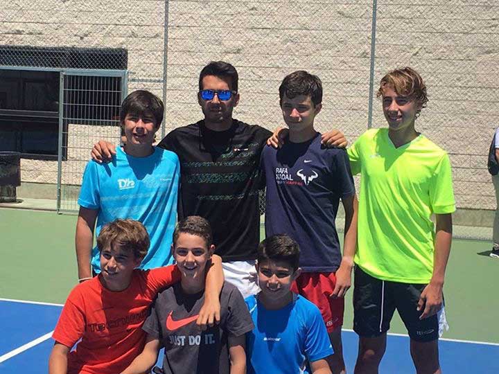 Campeones de Madrid por equipos en categoría infantil masculino Campeones de Madrid por equipos en categoría infantil masculino