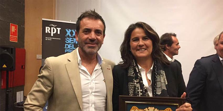 Pedro Huelves galardonado en los premios RPT 2016 Pedro Huelves galardonado en los premios RPT 2016