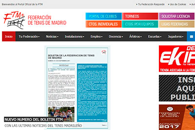 La Federación de Tenis de Madrid (FTM) entrevista a Pedro Huelves, Director Técnico del Club Universidad Europa.