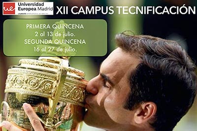 Abierto del plazo de inscripción para el campus de tecnificación de tenis UEM 2018