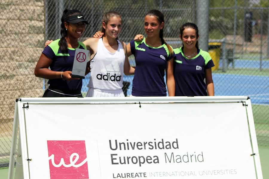 Cristina Mateos, campeona infantil por equipo de la Comunidad de Madrid