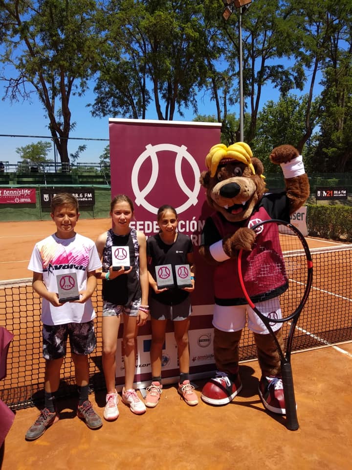 Campeonato de Madrid Alevín de Tenis con brillantes resultados