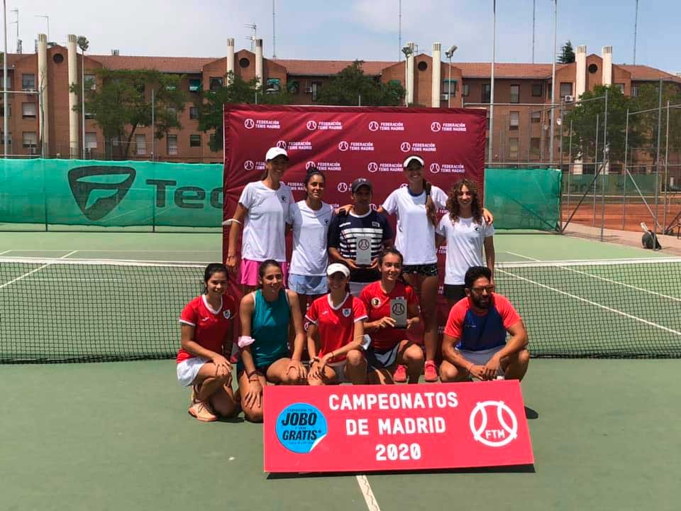 Campeonas de Madrid Tenis Junior Femenino