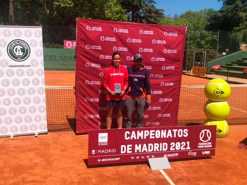María García, finalista del Campeonato de Madrid Cadete. Escuela de Alto Rendimiento de Tenis María García, finalista del Campeonato de Madrid Cadete. Escuela de Alto Rendimiento de Tenis