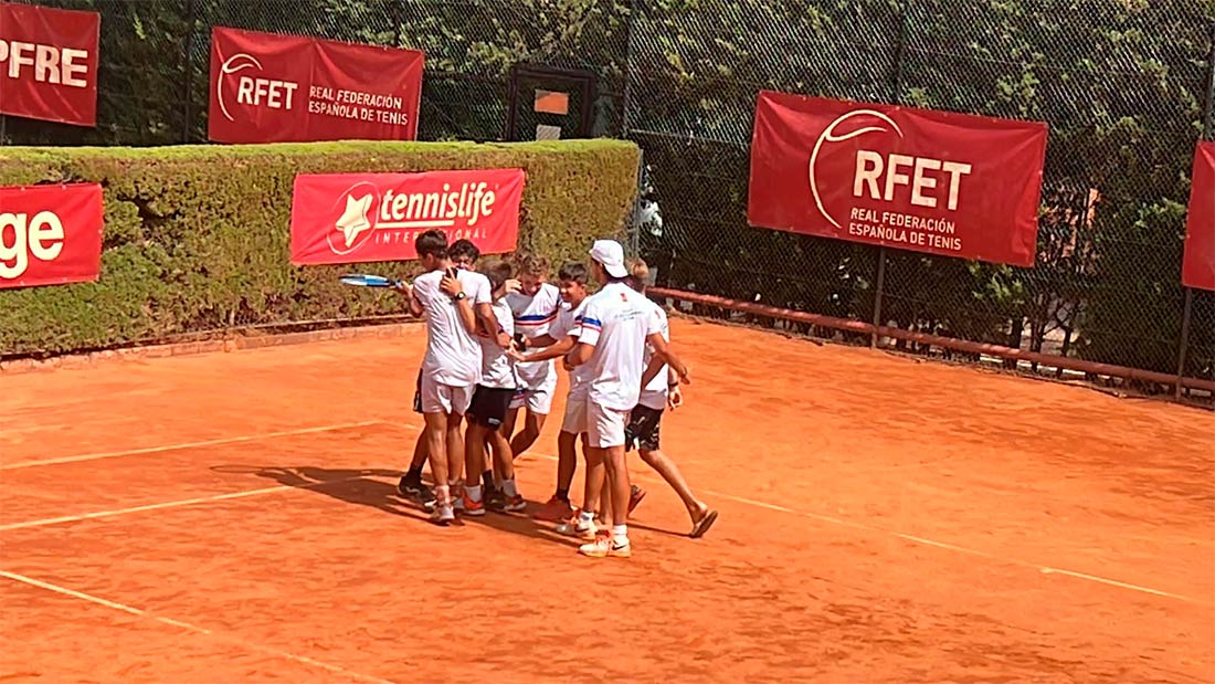 El Equipo Infantil de la Escuela de Alto Rendimiento de tenis de la UE es Campeón de España de Consolación