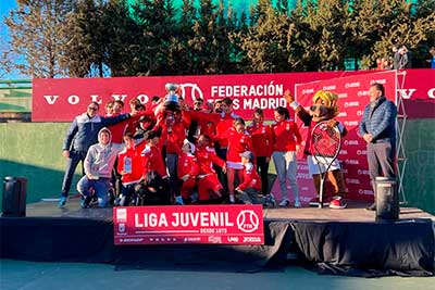 Campeones de la liga juvenil en 1ª división de la Comunidad de Madrid
