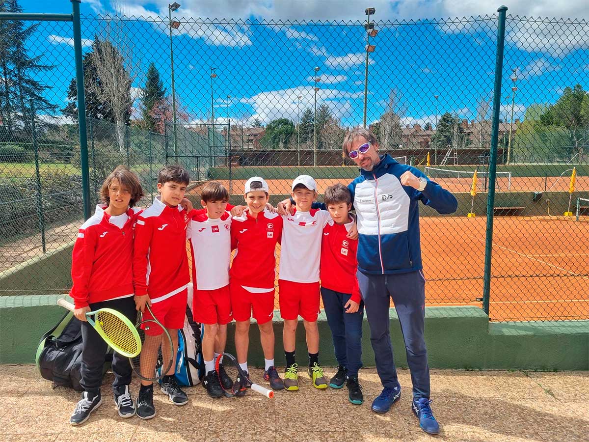 El equipo alevín masculino se clasifica para la final del campeonato de Madrid en 1 división