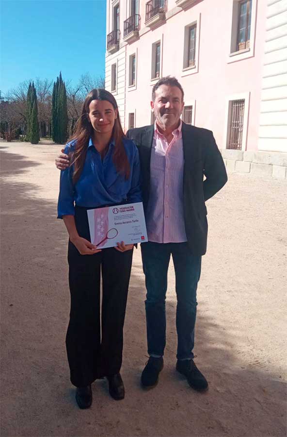 Reconimiento de méritos deportivos internacionales 2023 a tenistas de nuestra escuela de alto rendimiento