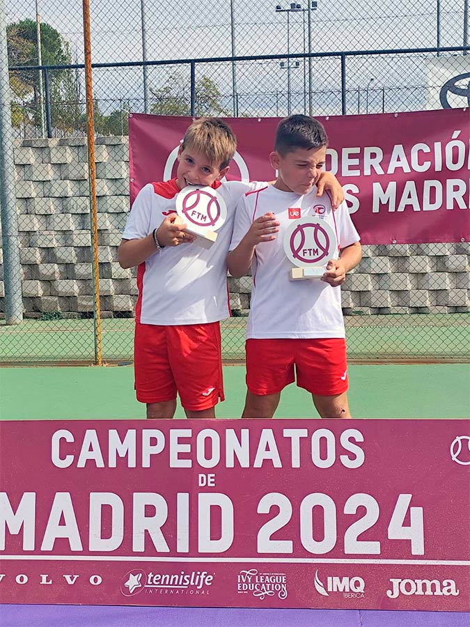 Gran Torneo de nuestros jugadores en el Campeonato de Madrid Benjamín