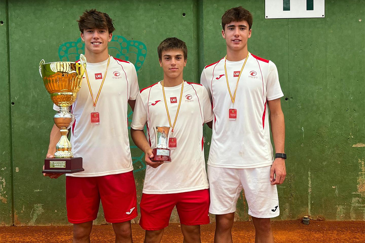 Campeones de España Junior por equipos Masculino 2025