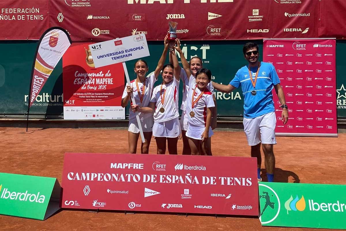 Campeonas de España Alevín por equipos Femenino 2025