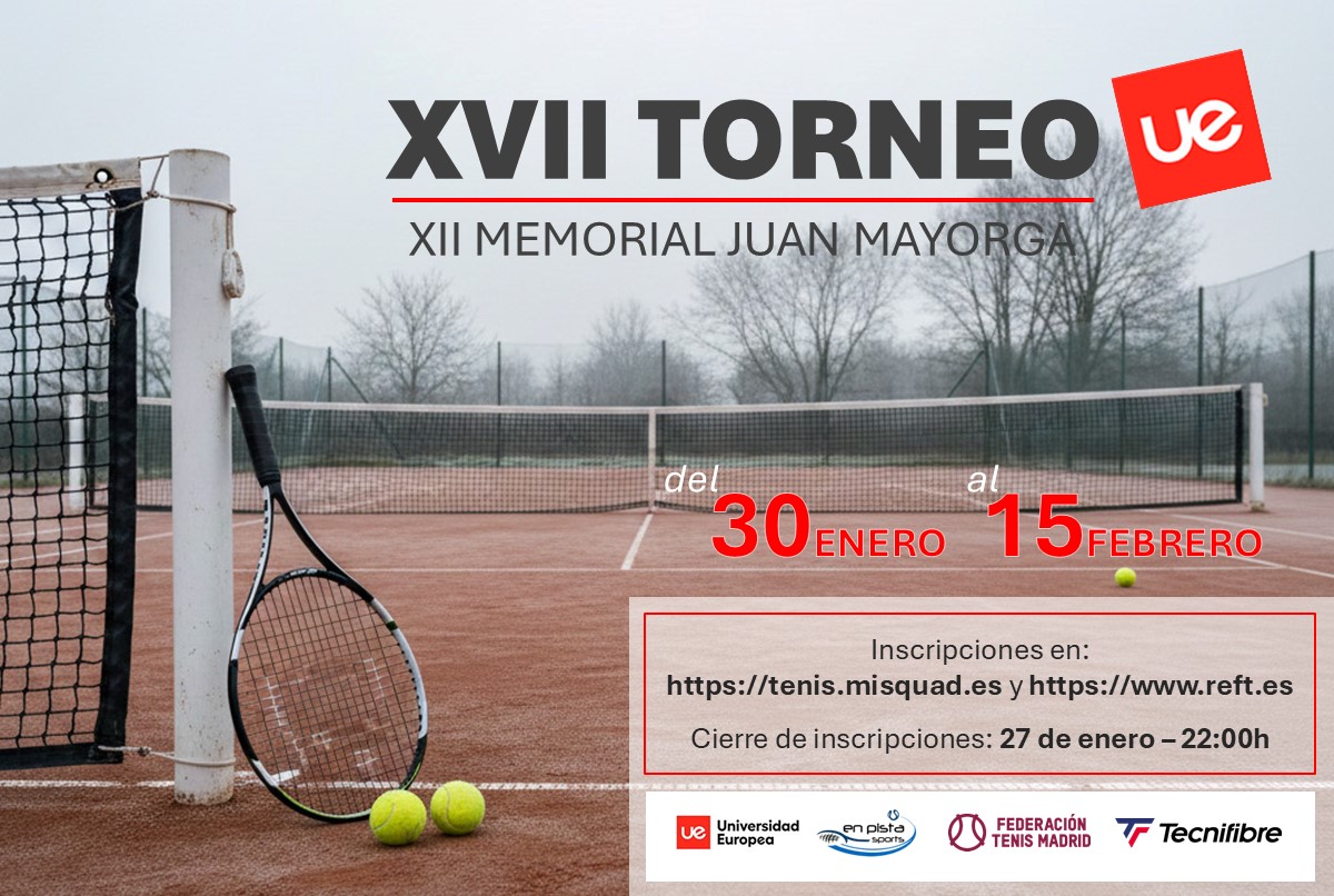 XVII Torneo de Tenis de la UE. XII Memorial Juan Mayorga