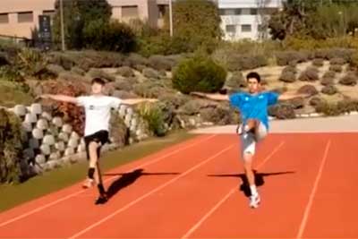 Calentamiento específico para tenis. Entrenamiento del tenis de alto rendimiento